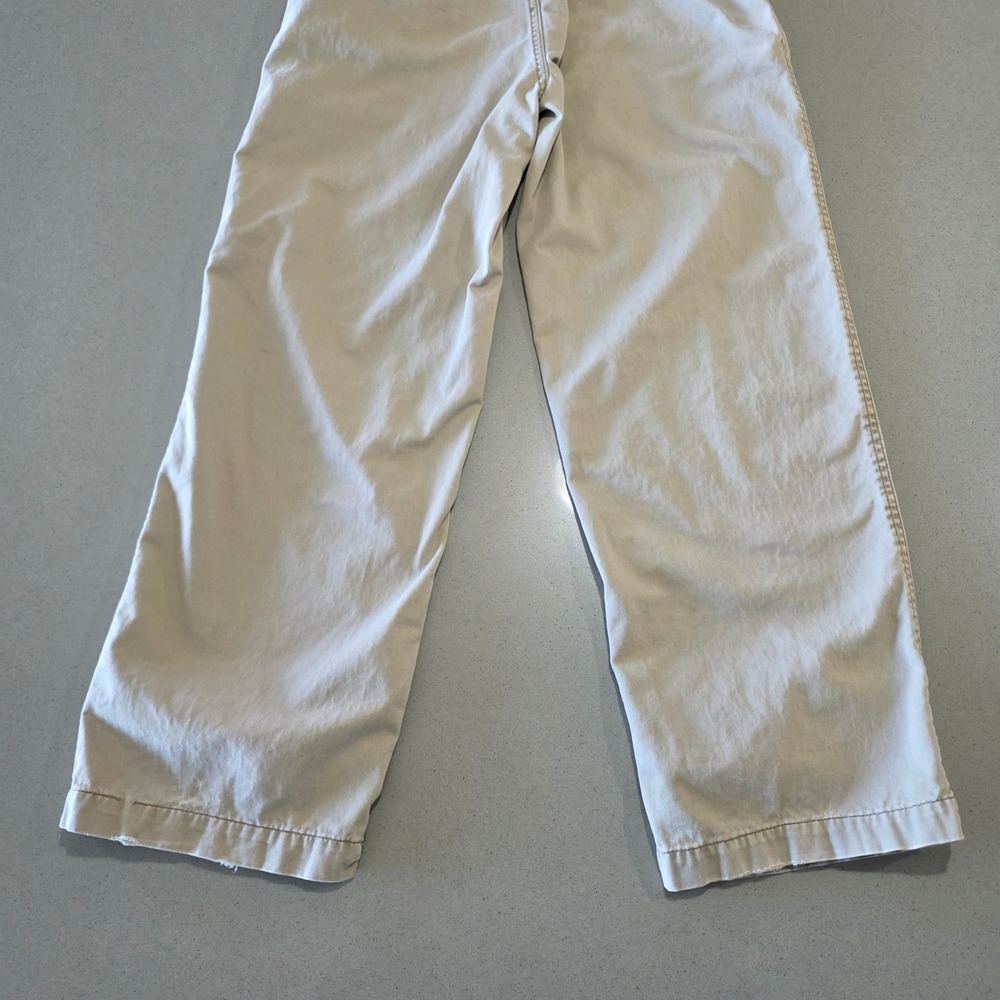 Lucky Brand 121 Heritage Slim Chino Pants Men 30x26 Tan Khaki Straight Leg Twill - Picture 4 of 12